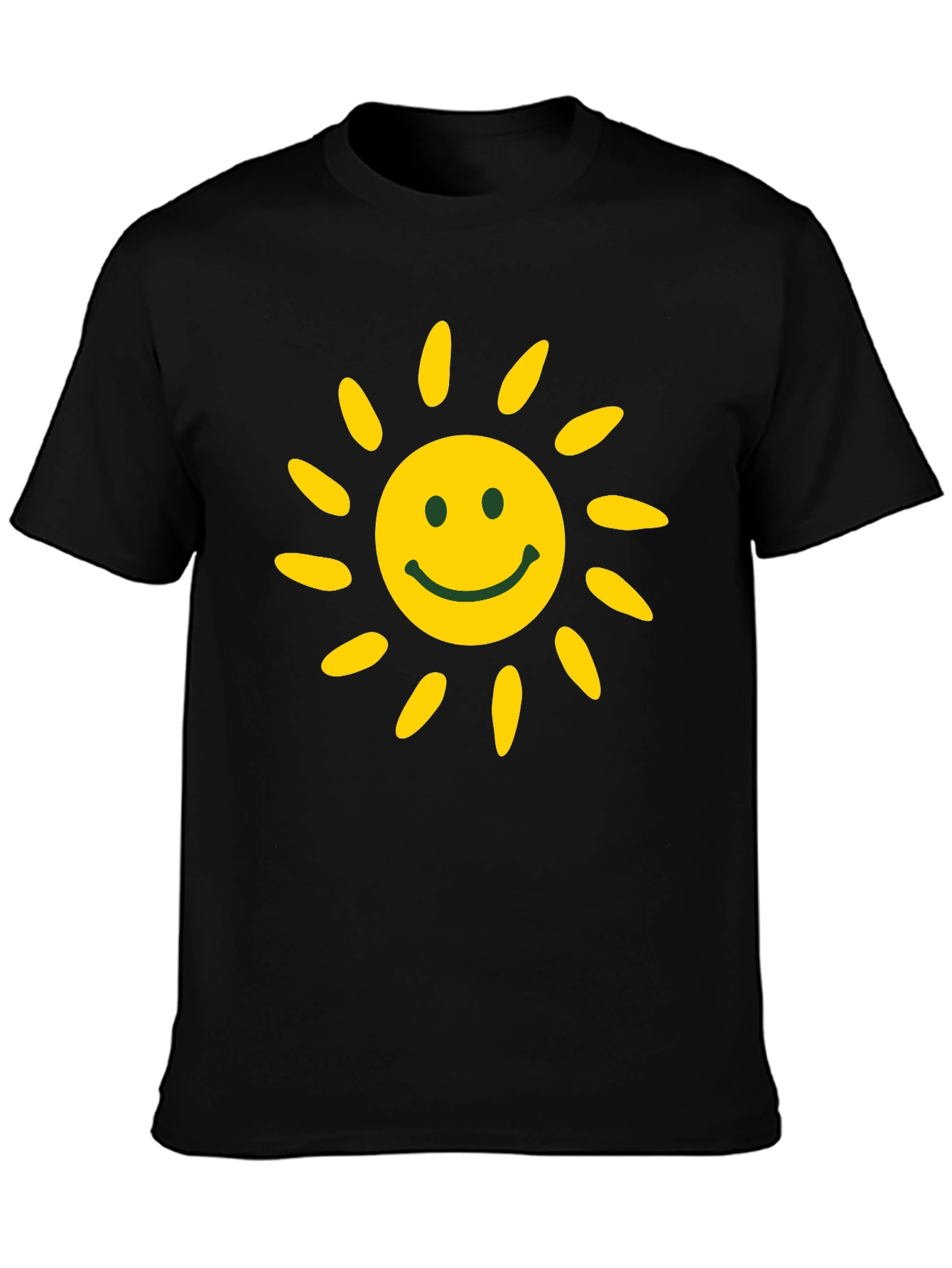 Sunny Smiley Face Graphic T-Shirt
