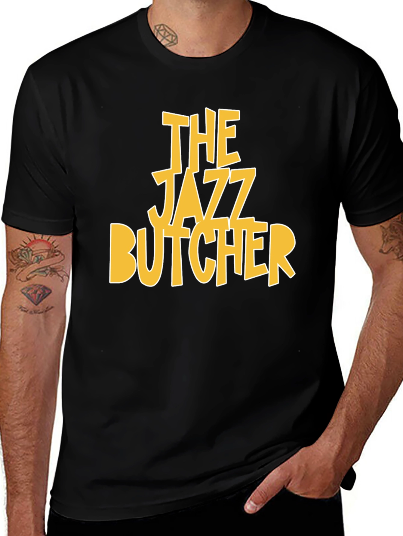 The Jazz Butcher Black T-Shirt