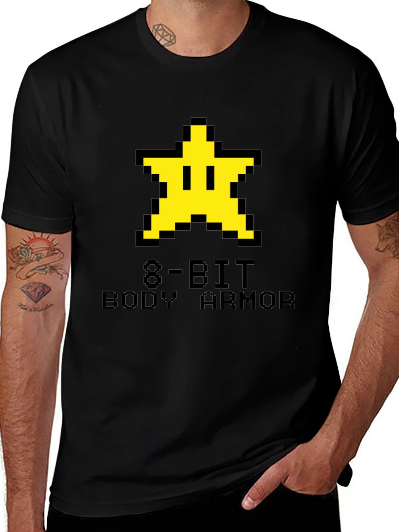 8-Bit Body Armor Star T-Shirt