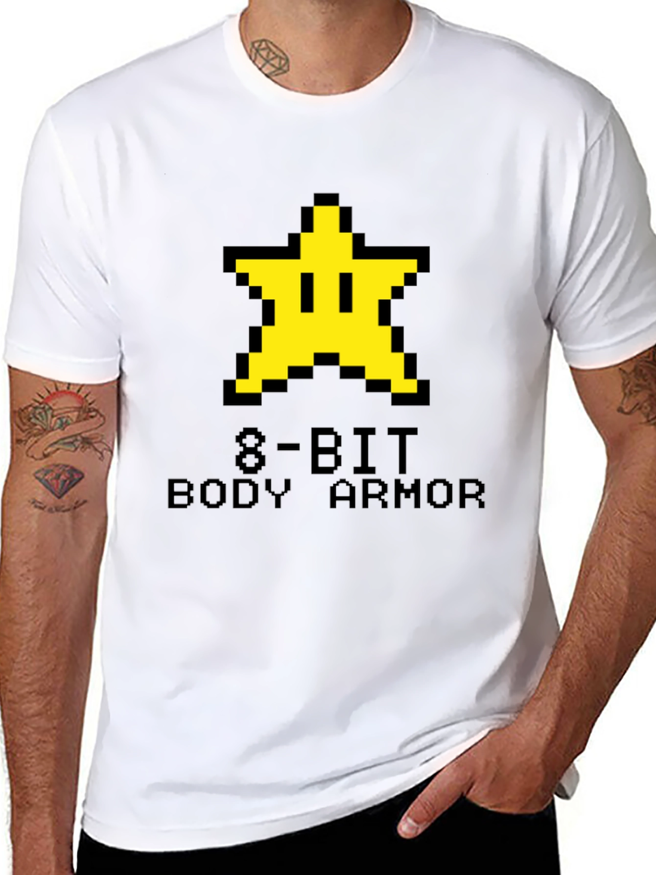 8-Bit Body Armor Star T-Shirt