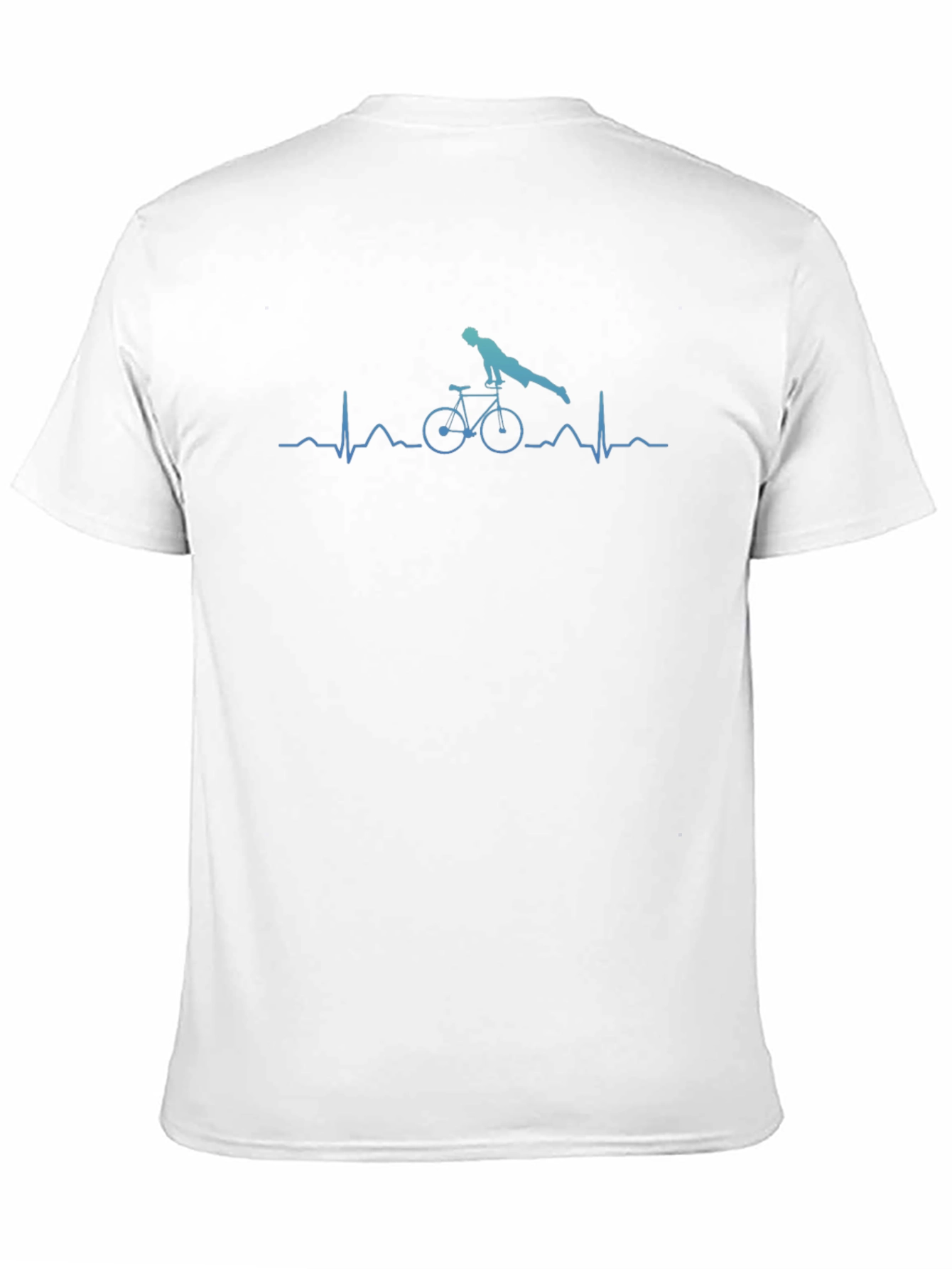 Cycling Heartbeat Graphic T-Shirt