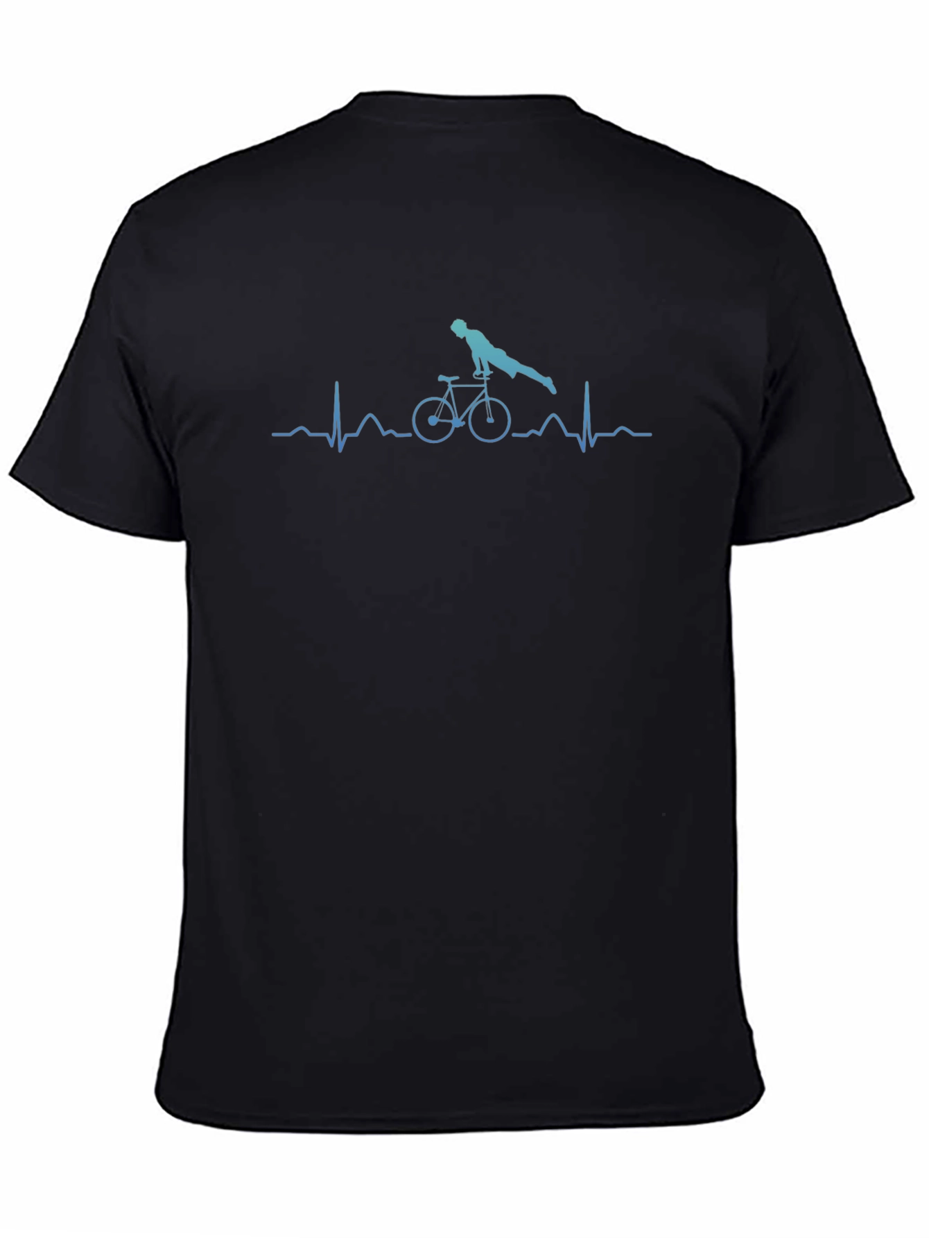 Cycling Heartbeat Graphic T-Shirt