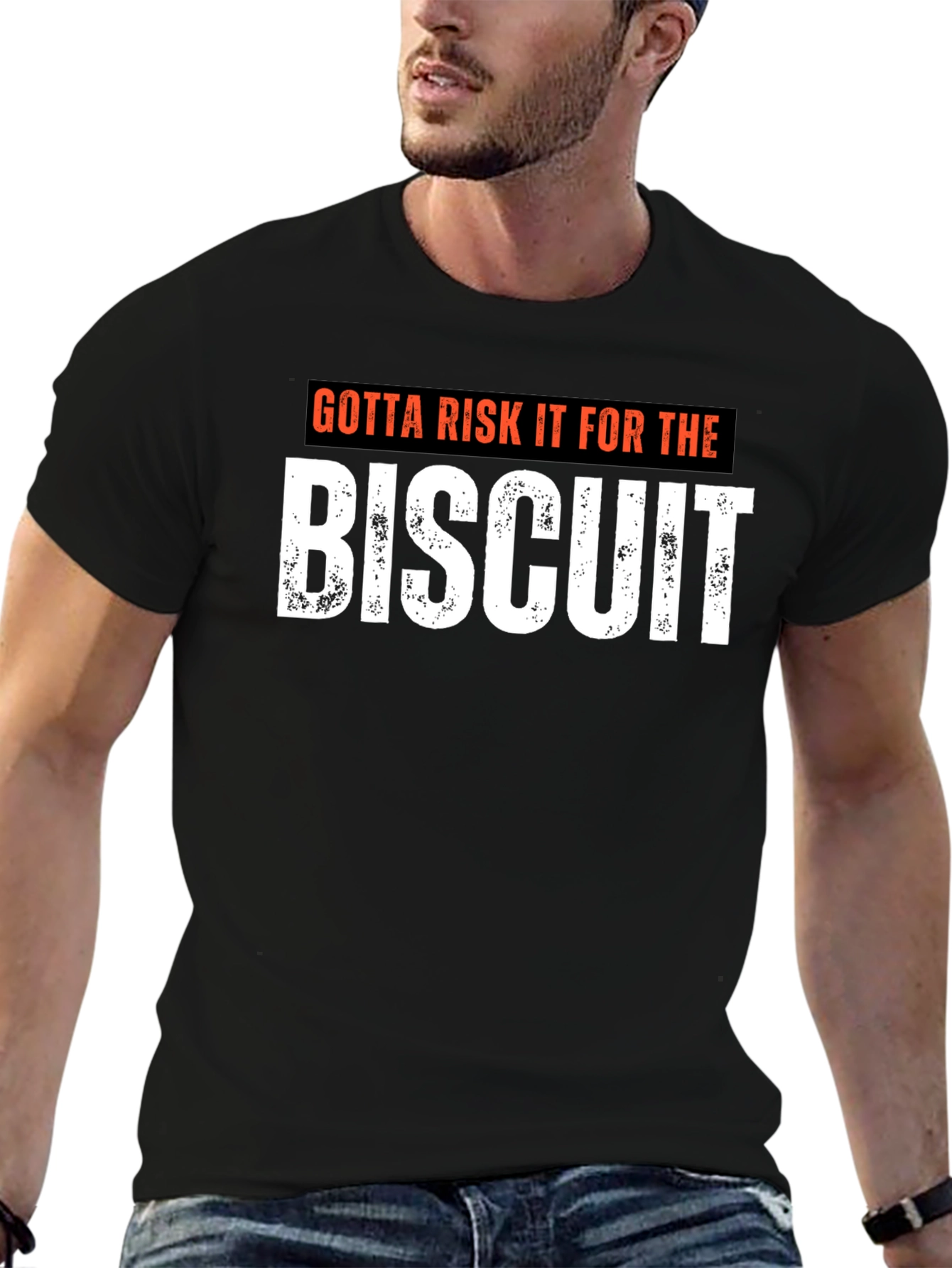 Gotta Risk It For The Biscuit Graphic Tee