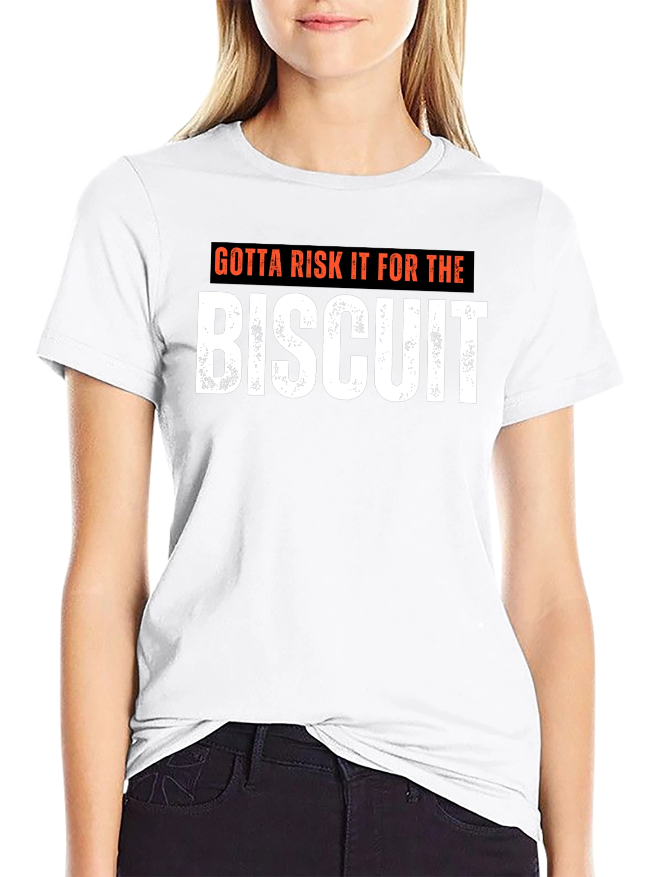 Gotta Risk It For The Biscuit Graphic Tee