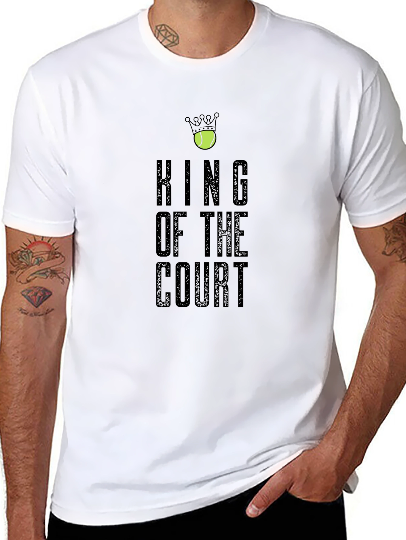 King of the Court Tennis T-Shirt