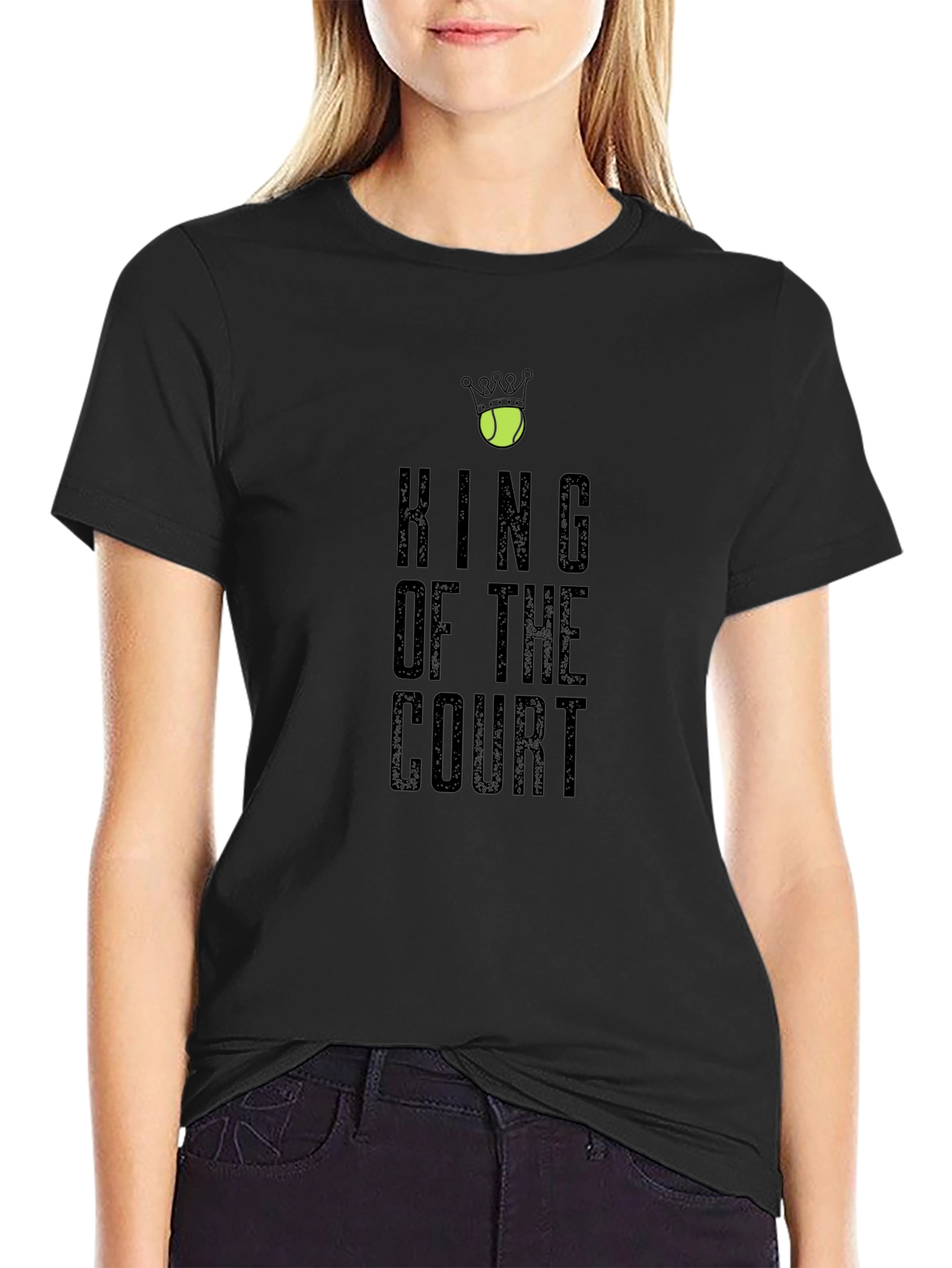 King of the Court Tennis T-Shirt