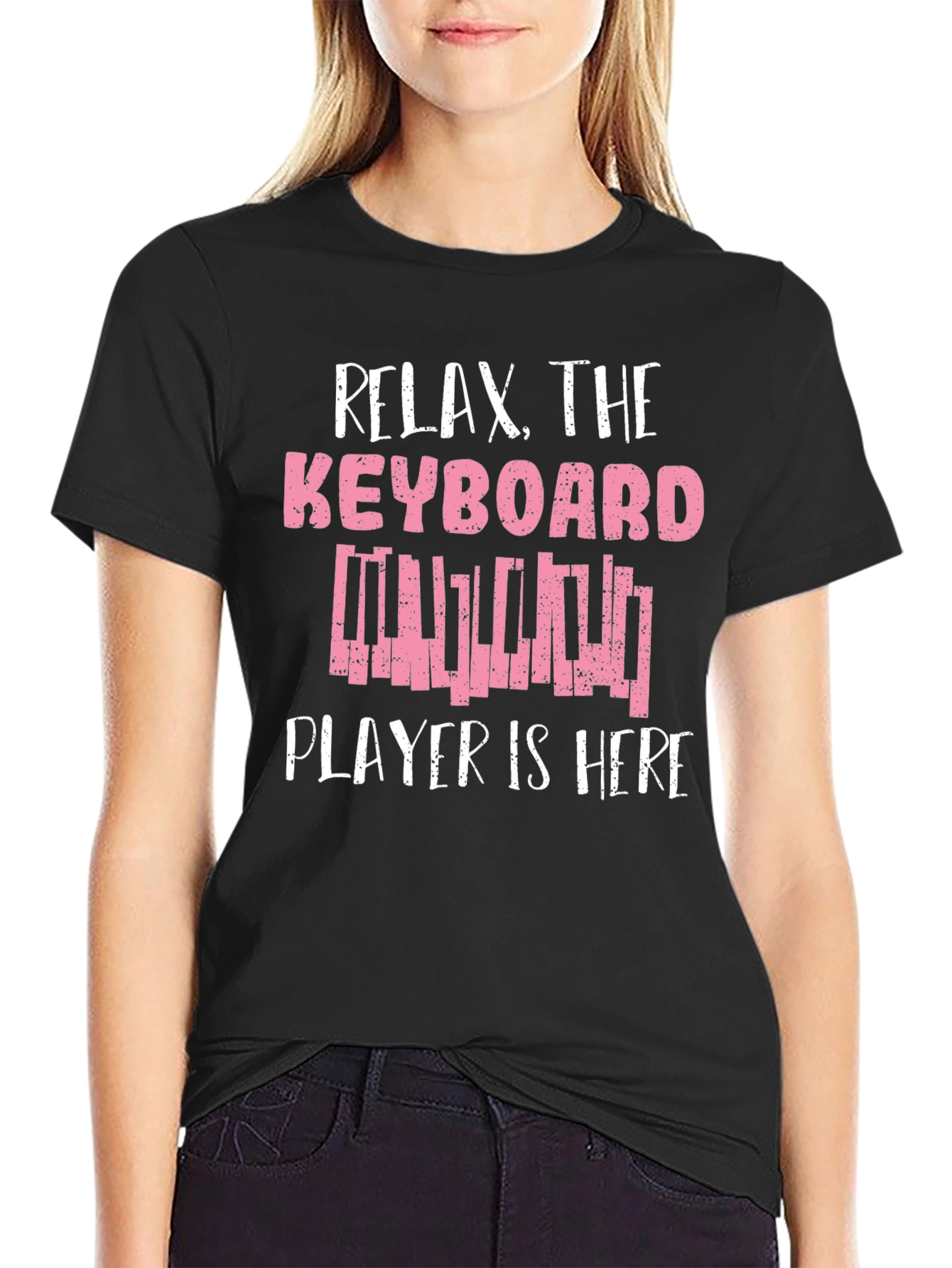 Relax Keyboard Player T-Shirt