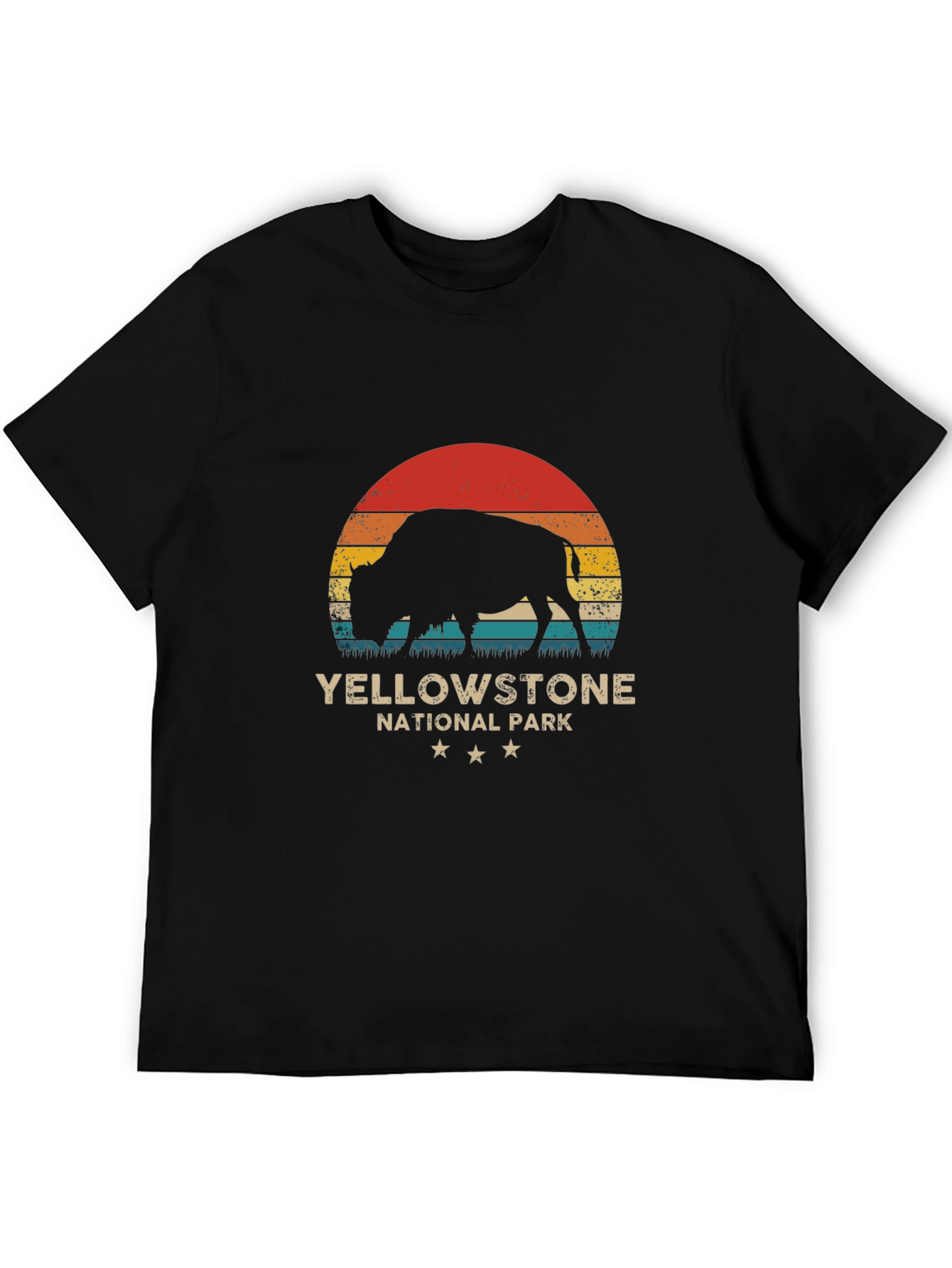 Yellowstone National Park Bison Graphic Tee