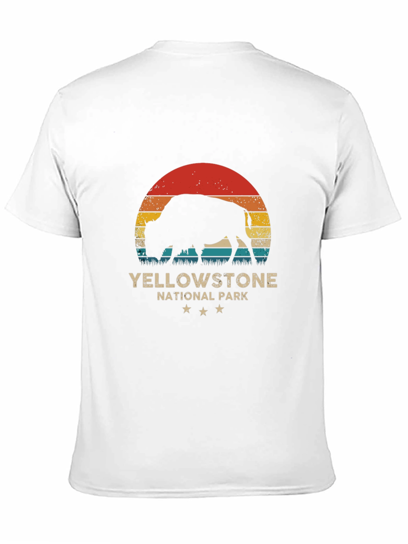 Yellowstone National Park Bison Graphic Tee