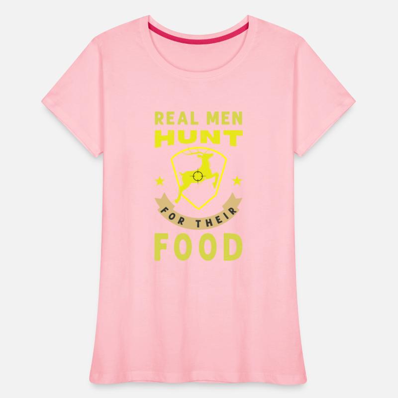 Real men hunt...food - Hunting design