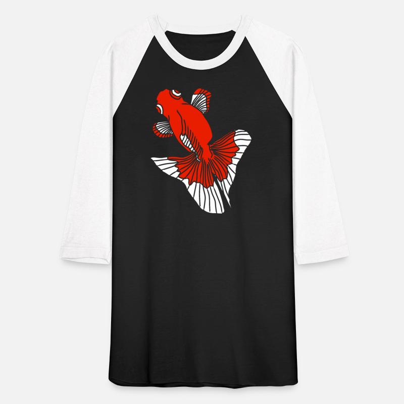 red and white butterfly tail goldfish