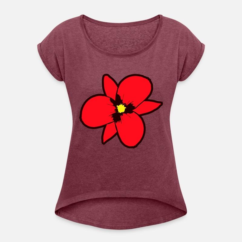 Red Beautiful Flower Spring Summer Nature Flowers