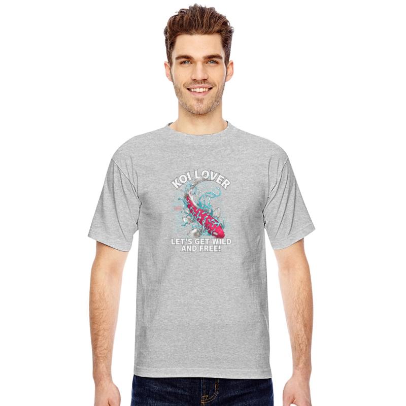 Red Koi elegant animal