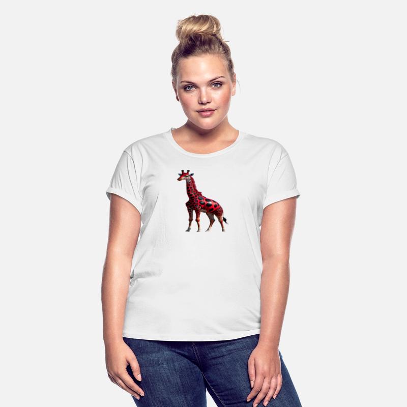Red Majesty: Giraffe Graphic Tee