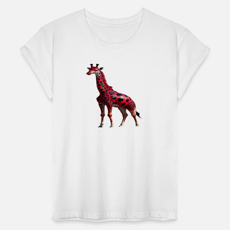 Red Majesty: Giraffe Graphic Tee
