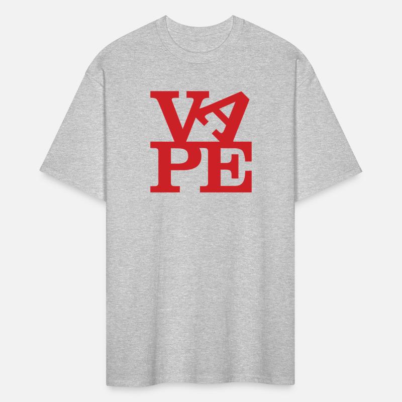Red VAPE Letter Art