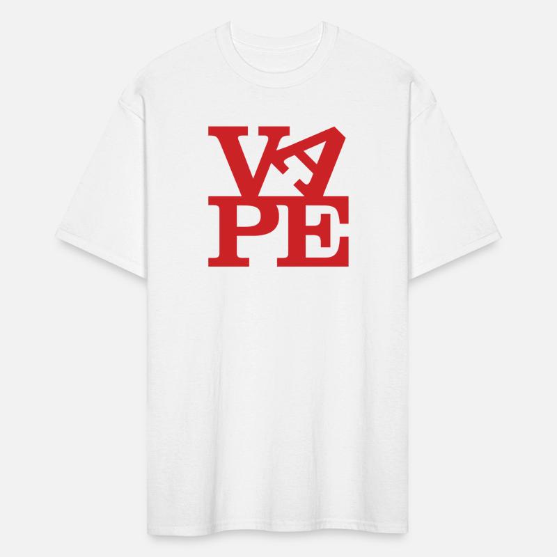 Red VAPE Letter Art