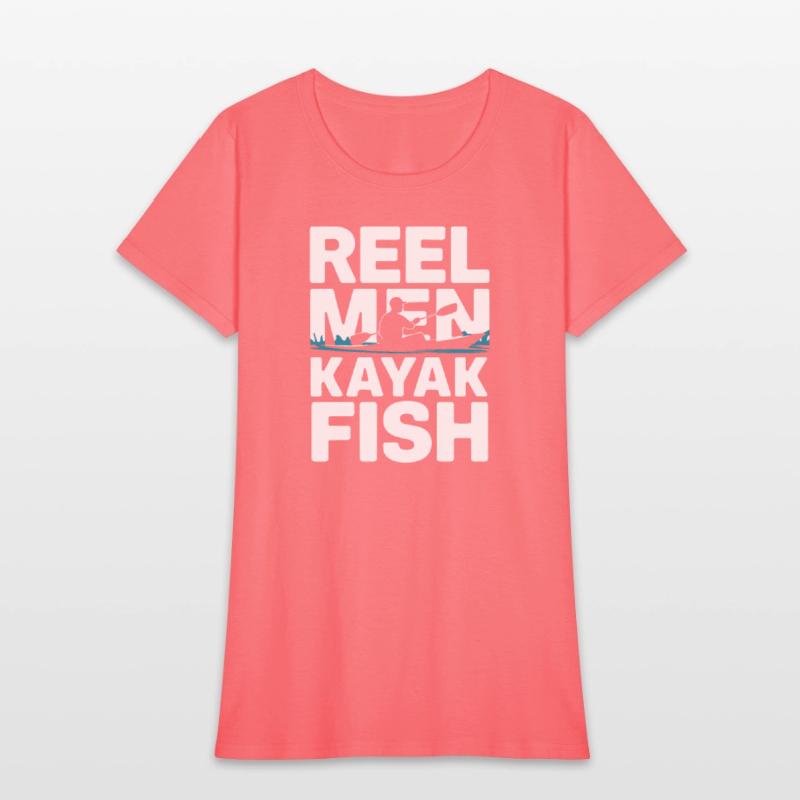 Reel Men Kayak Fish Kayak Fishing Design
