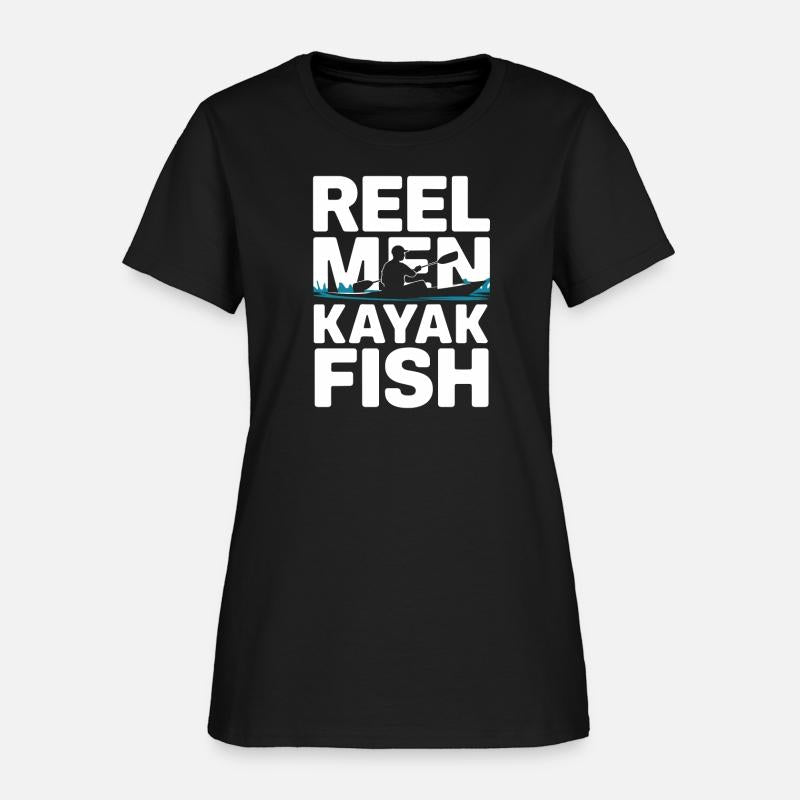 Reel Men Kayak Fish Kayak Fishing Design