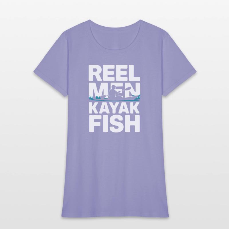 Reel Men Kayak Fish Kayak Fishing Design