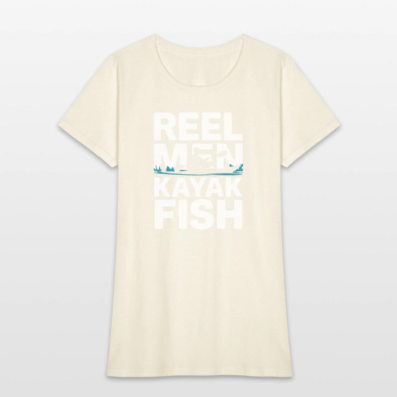 Reel Men Kayak Fish Kayak Fishing Design