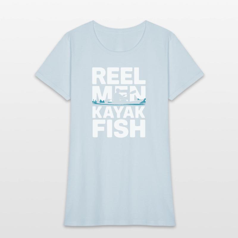 Reel Men Kayak Fish Kayak Fishing Design