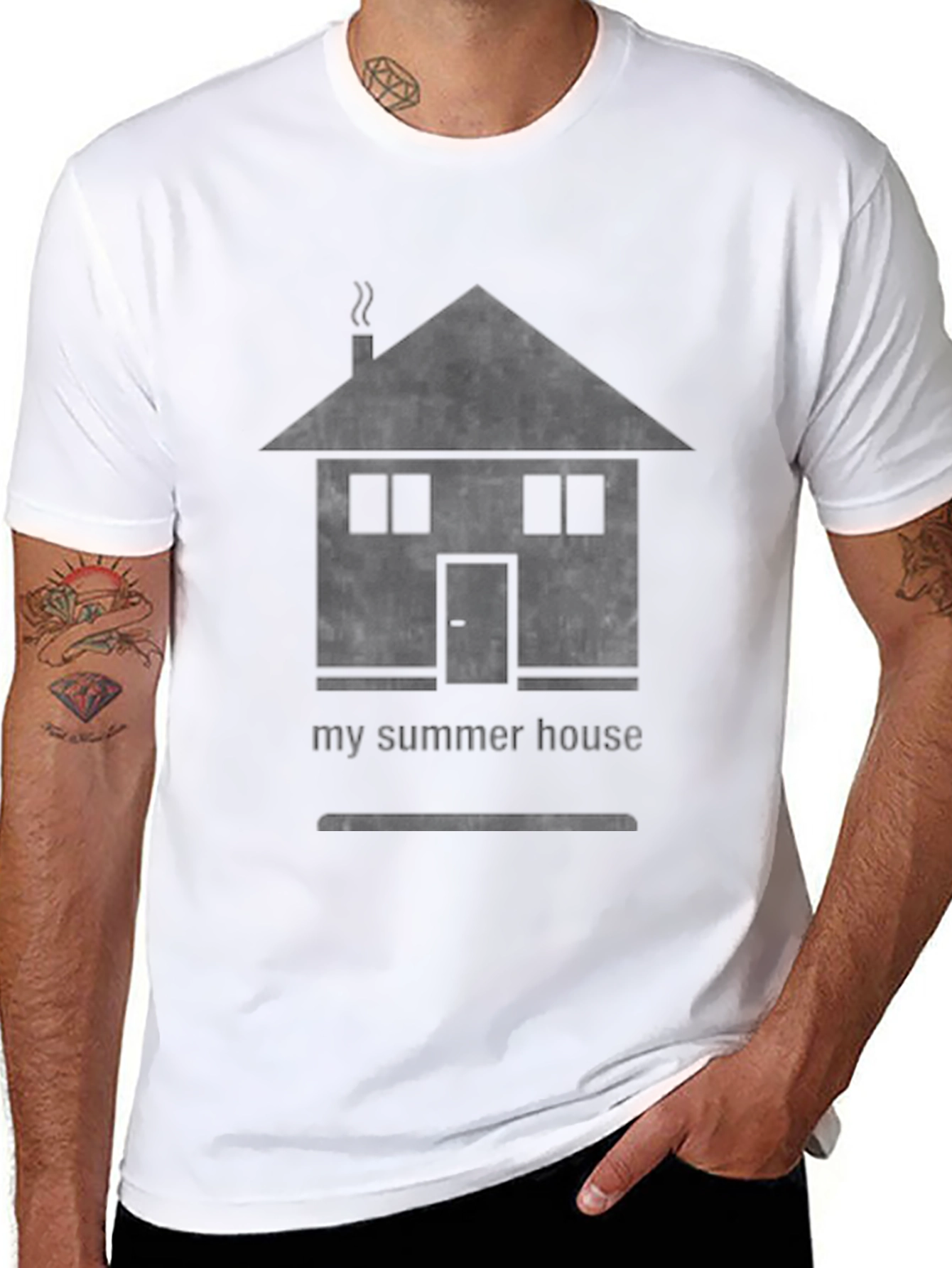 My Summer House Black T-Shirt