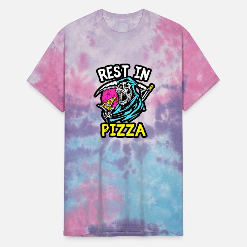 Rest In Pizza Art CartoonGrim Reaper