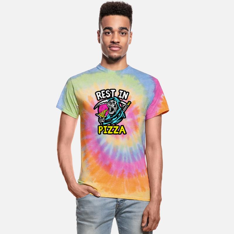 Rest In Pizza Art CartoonGrim Reaper