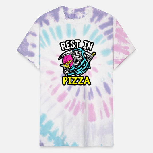 Rest In Pizza Art CartoonGrim Reaper