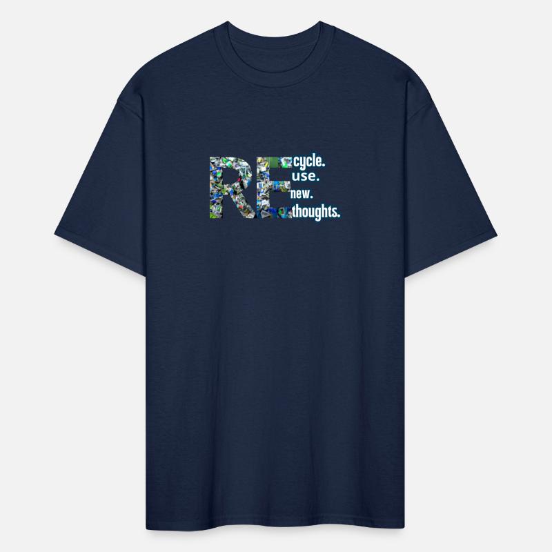 Rethink Shirt, Recycle Shirt, Renew Shirt, Eco F