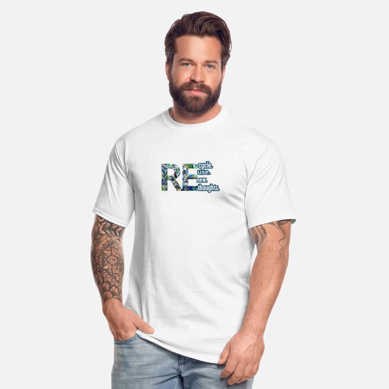 Rethink Shirt, Recycle Shirt, Renew Shirt, Eco F