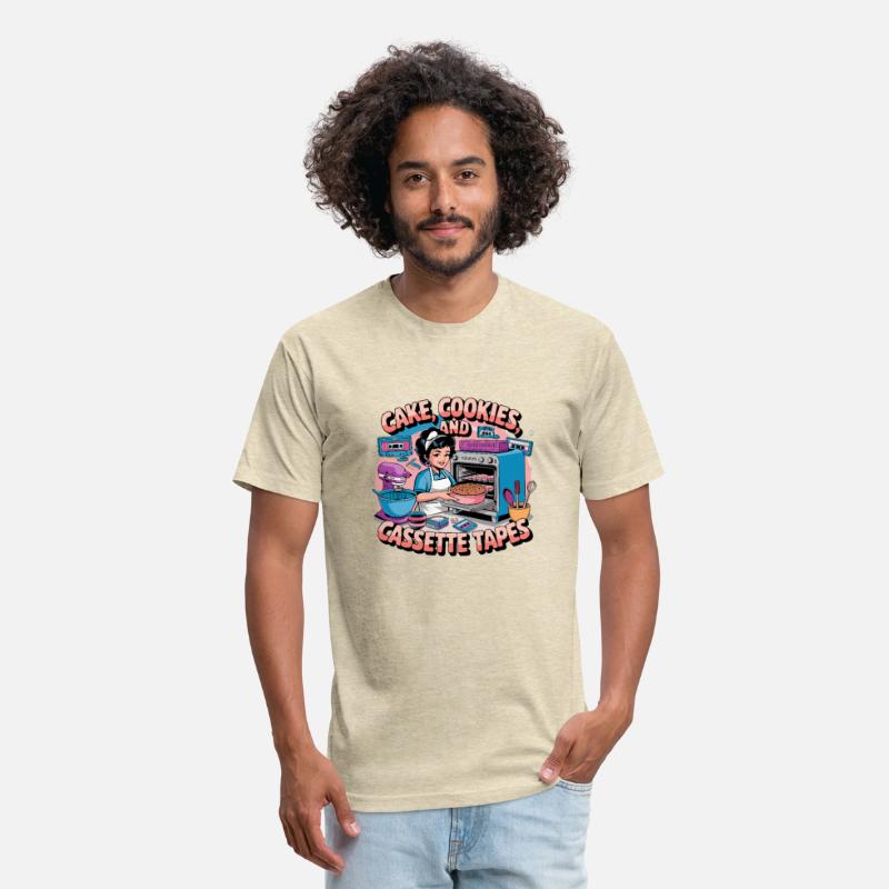 Retro Baking Fun Cake Cookies Cassette Tape