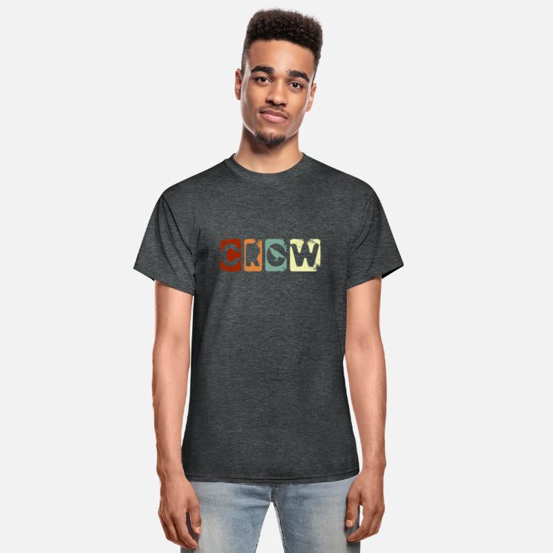 Retro Crow Raven Bird Corvus Birds Crows