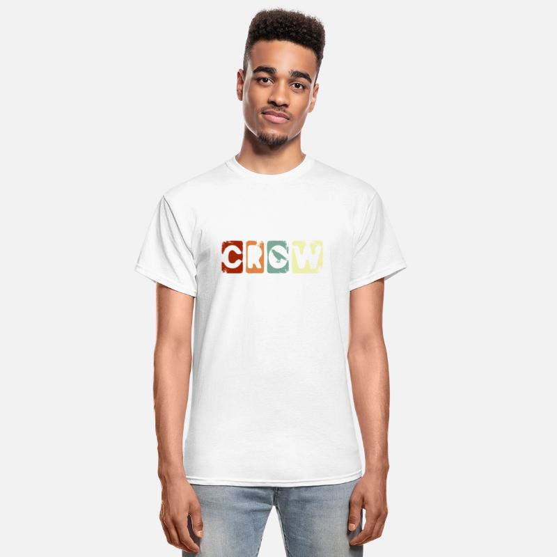 Retro Crow Raven Bird Corvus Birds Crows