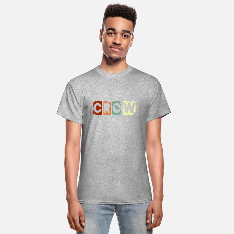 Retro Crow Raven Bird Corvus Birds Crows