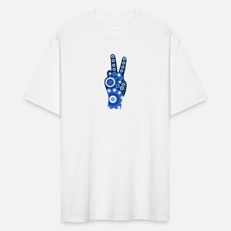 Retro Peace Hand Sign