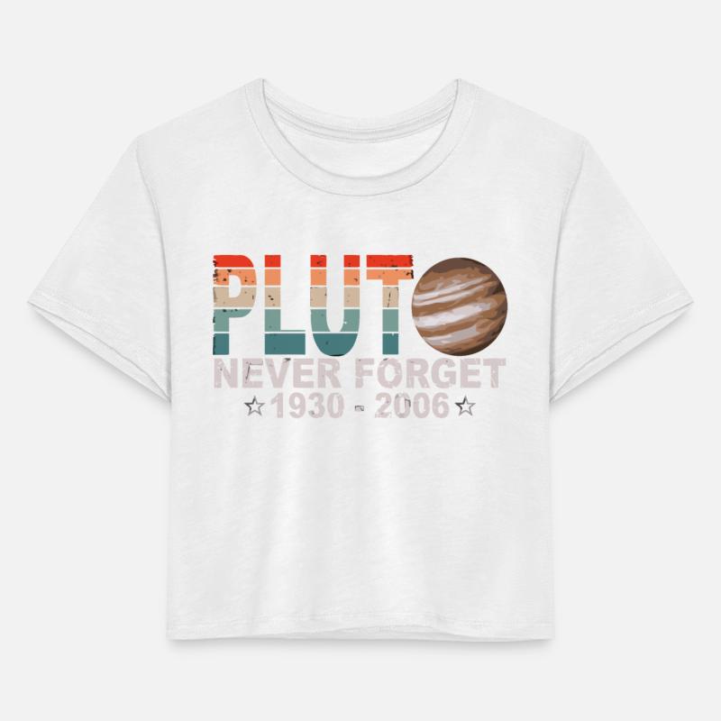 Retro Space Never Forget Pluto 1930 - 2006