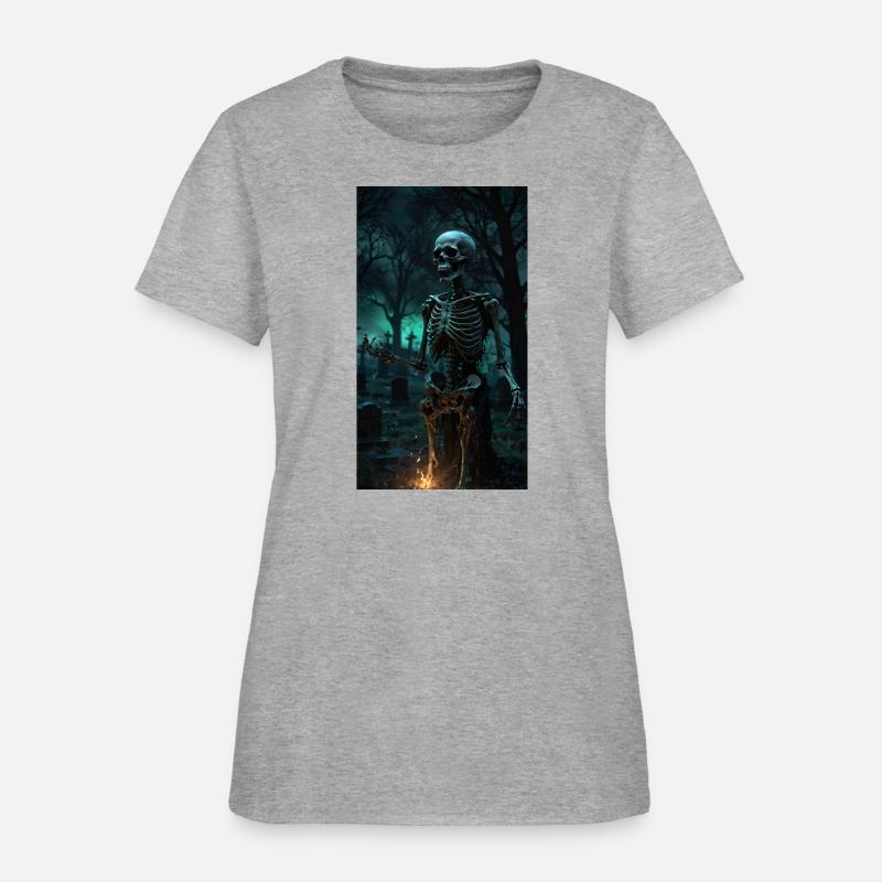 Rising Skeleton in the Graveyard