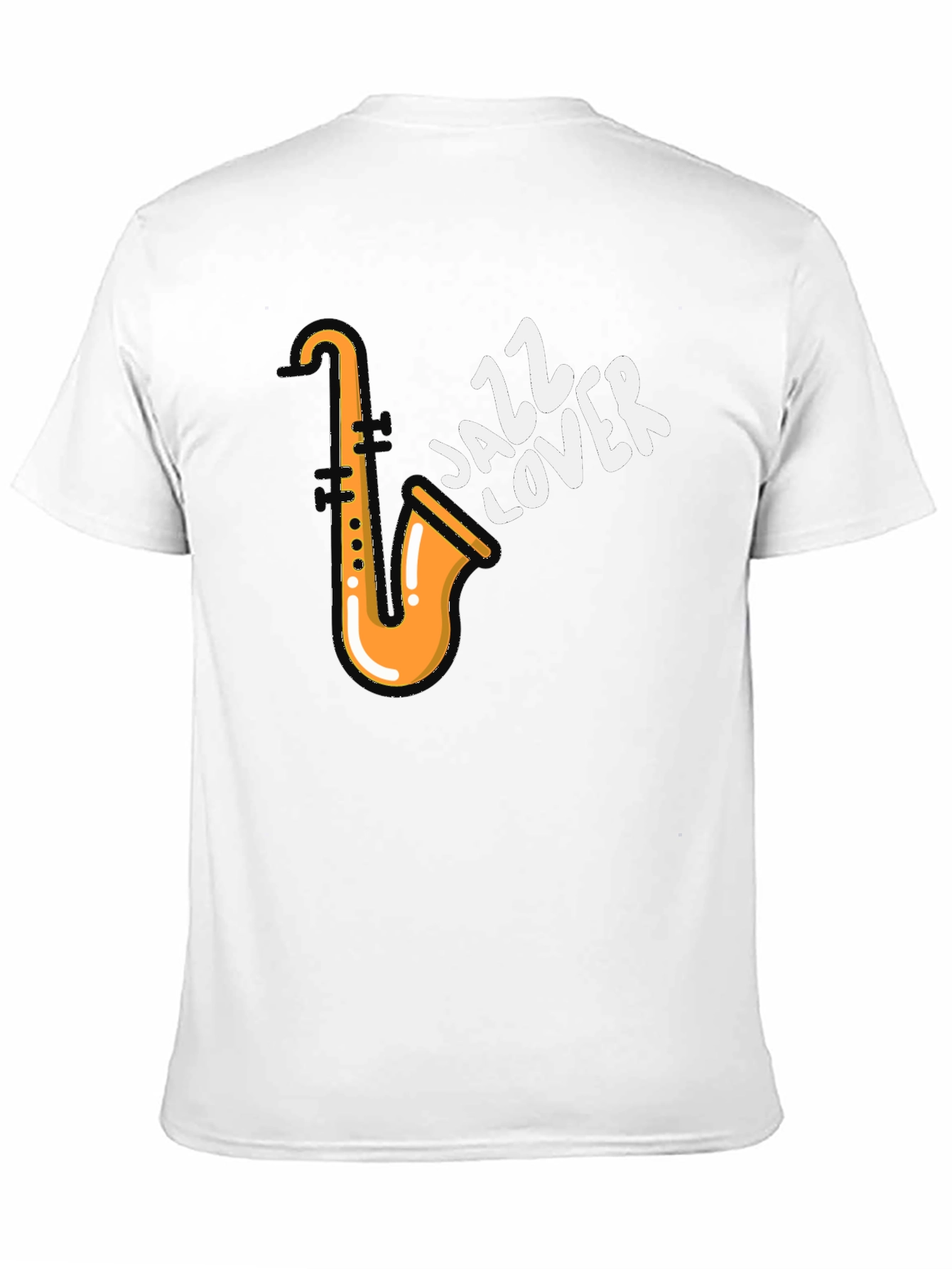 Jazz Lover T-Shirt - Saxophone Design