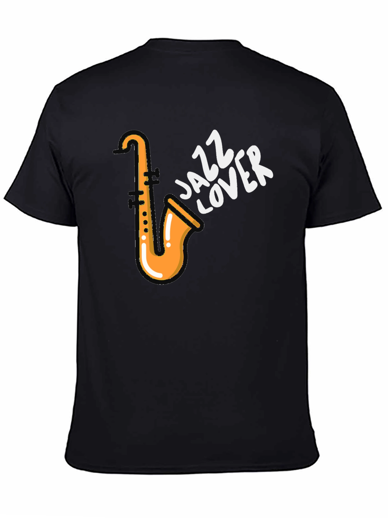 Jazz Lover T-Shirt - Saxophone Design