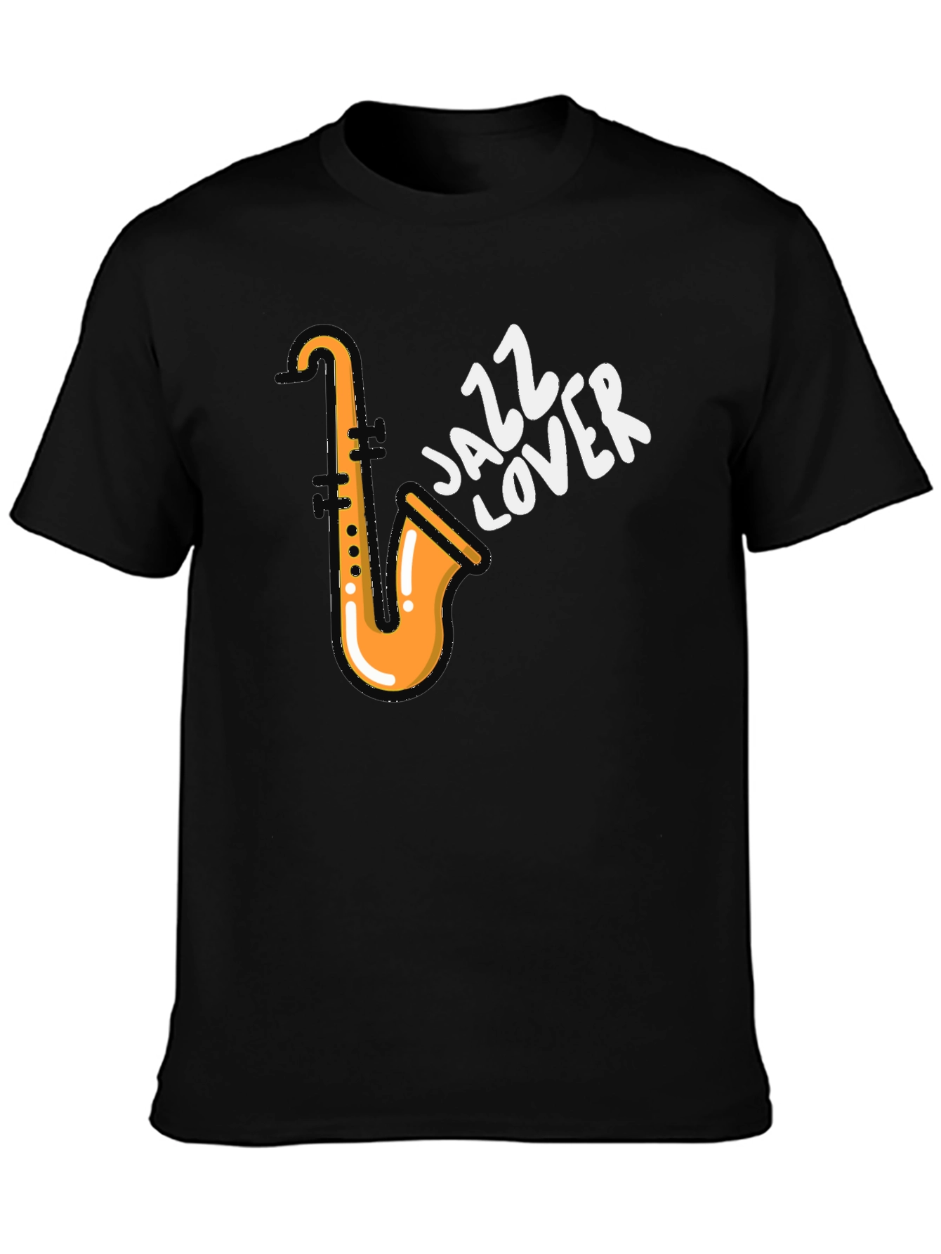 Jazz Lover T-Shirt - Saxophone Design