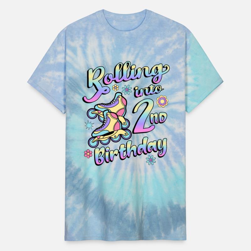 Rolling Into 2nd Birthday Roller Skater Inline