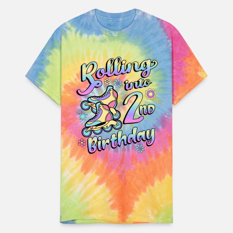 Rolling Into 2nd Birthday Roller Skater Inline