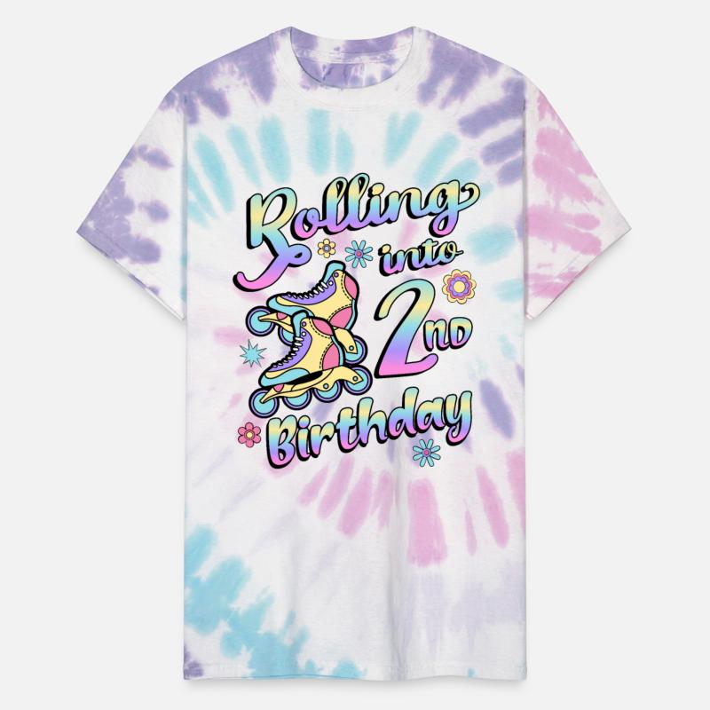 Rolling Into 2nd Birthday Roller Skater Inline