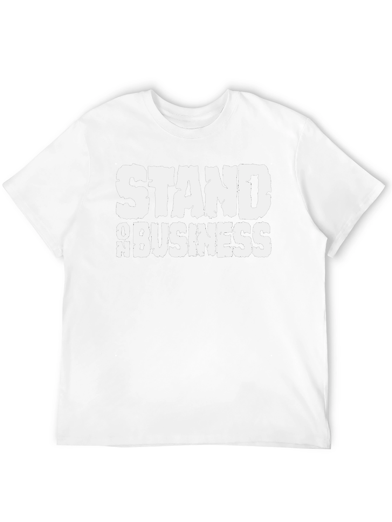 Stand On Business Black Graphic T-Shirt