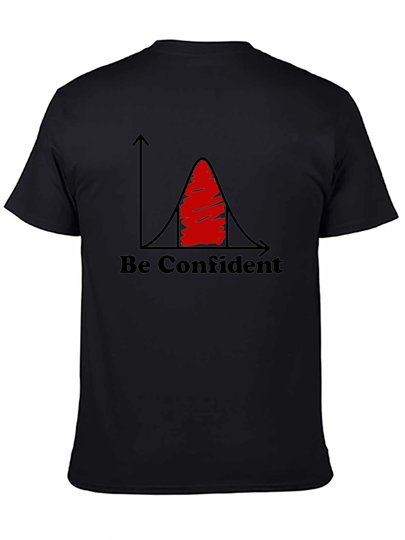 Be Confident Curve Graphic Tee