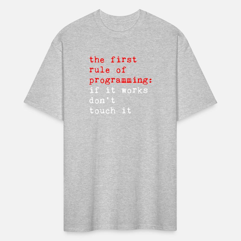 Rule Of Programming, If It Works, Don't Touch It 2