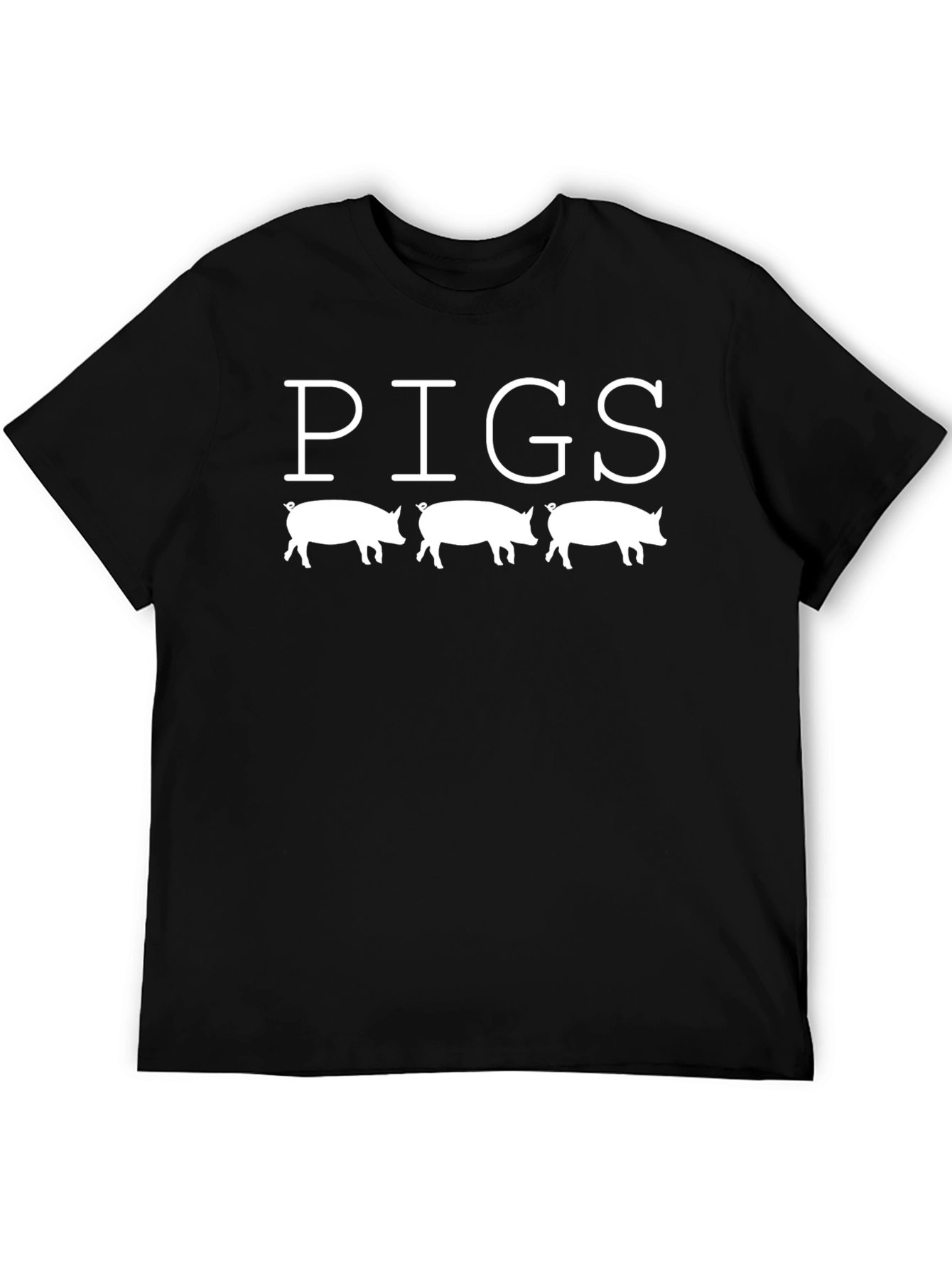 PIGS Graphic Tee - Funny Pig Lover Shirt