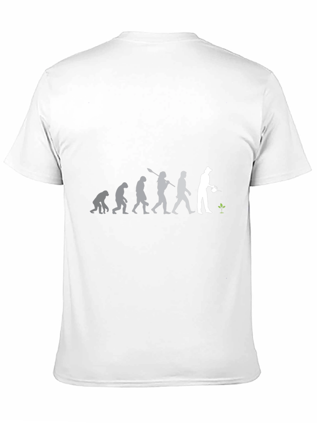 Evolution of Gardener T-Shirt - Black Cotton Blend